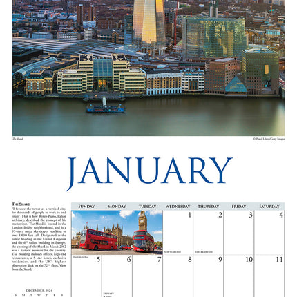 Willow Creek A Walk in London Kalender 2025