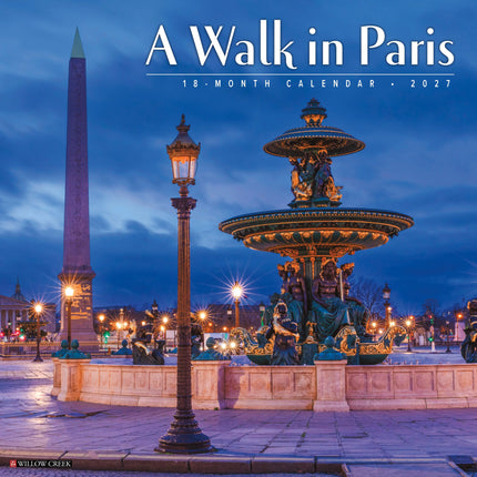 Willow Creek A Walk in Paris Kalender 2027