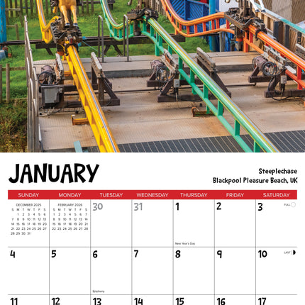 Willow Creek Achtbanen Kalender 2026