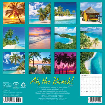 Willow Creek Ah The Beach Kalender 2027