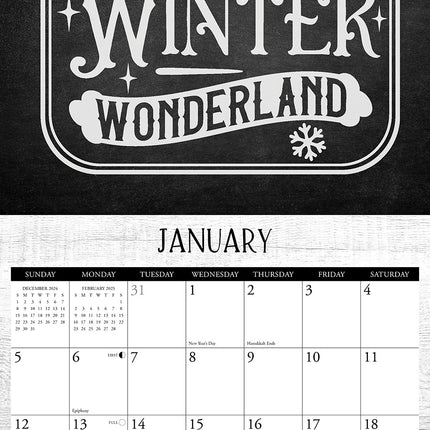 Willow Creek American Farmhouse Kalender 2025
