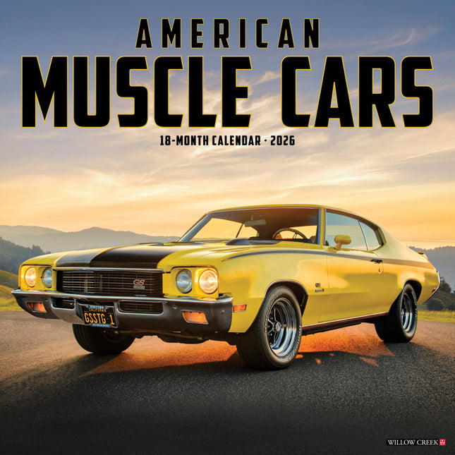 Willow Creek American Muscle Cars Kalender 2026