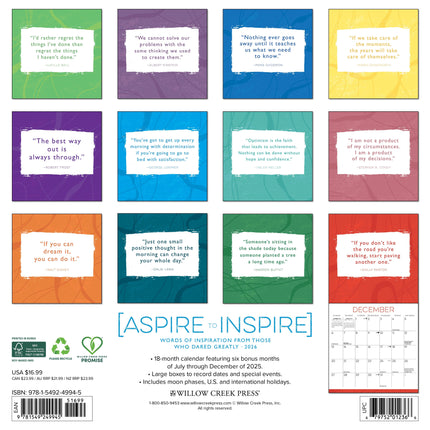Willow Creek Aspire to Inspire Kalender 2026