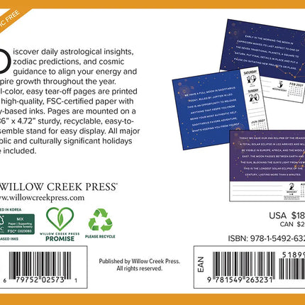 Willow Creek Astrologie Scheurkalender 2027 Boxed