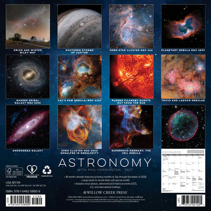 Willow Creek Astronomie Kalender 2027
