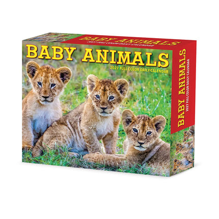 Willow Creek Baby Dieren Scheurkalender 2027 Boxed