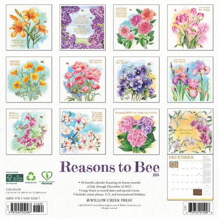 Willow Creek BEE Happy Kalender 2026
