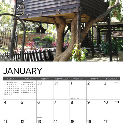 Willow Creek Boomhut Kalender 2026