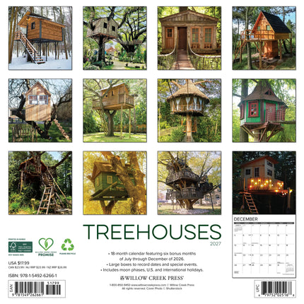 Willow Creek Boomhut Kalender 2026