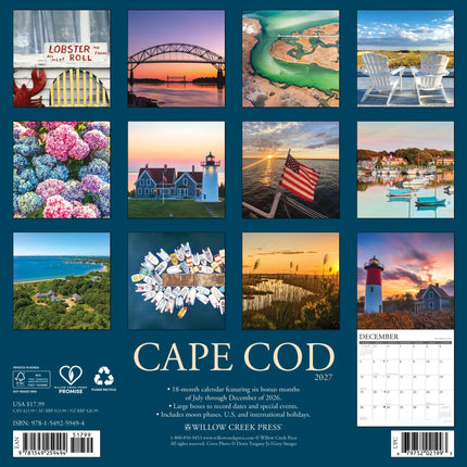 Willow Creek Cape Cod Kalender 2026