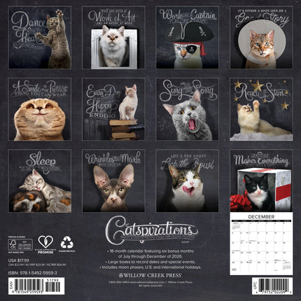 Willow Creek Catspirations Kalender 2027