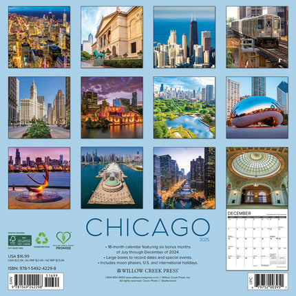 Willow Creek Chicago Kalender 2025