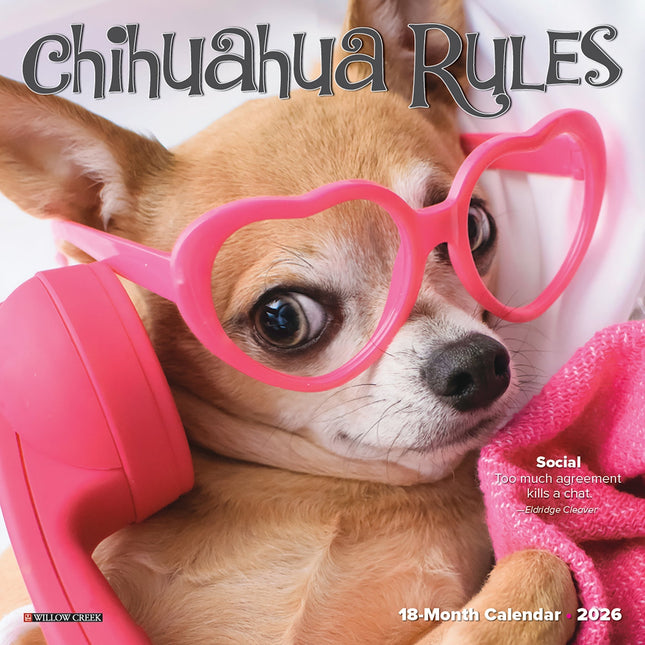 Willow Creek Chihuahua Kalender 2027 Mini