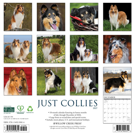 Willow Creek Collie - Schotse Herder Kalender 2027