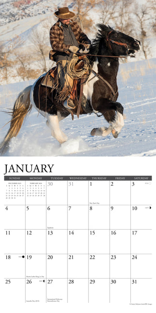 Willow Creek Cowboys Kalender 2026