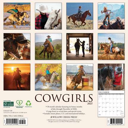 Willow Creek Cowgirls Kalender 2027
