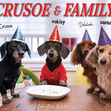 Willow Creek Crusoe de Teckel Scheurkalender 2027 Boxed
