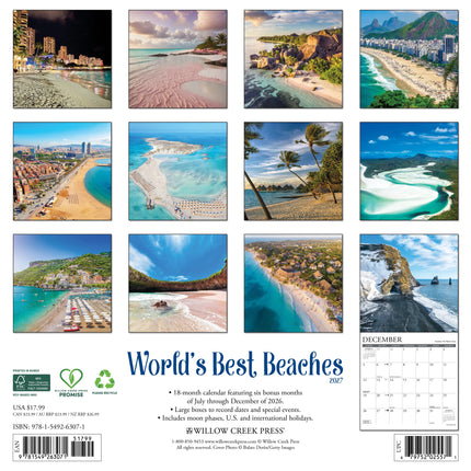 Willow Creek De Mooiste Stranden Kalender 2027