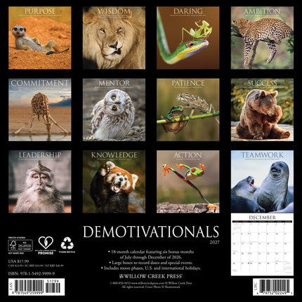 Willow Creek Demotivatie Kalender 2027