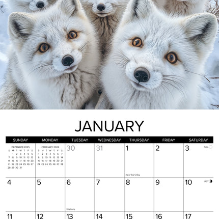 Willow Creek Dieren Selfies Kalender 2026