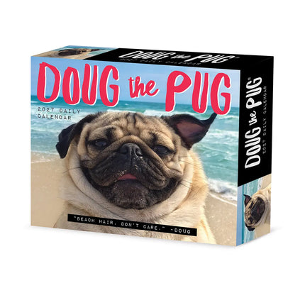 Willow Creek Doug the Pug Scheurkalender 2027 Boxed