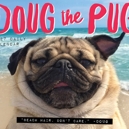 Willow Creek Doug the Pug Scheurkalender 2027 Boxed