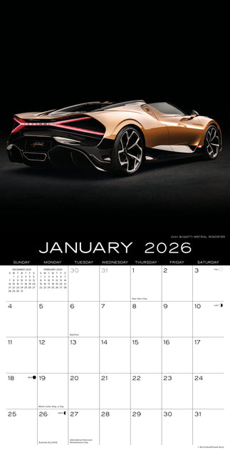 Willow Creek Droomauto's Kalender 2026
