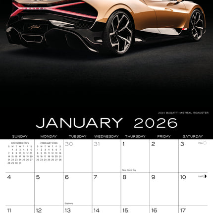 Willow Creek Droomauto's Kalender 2027