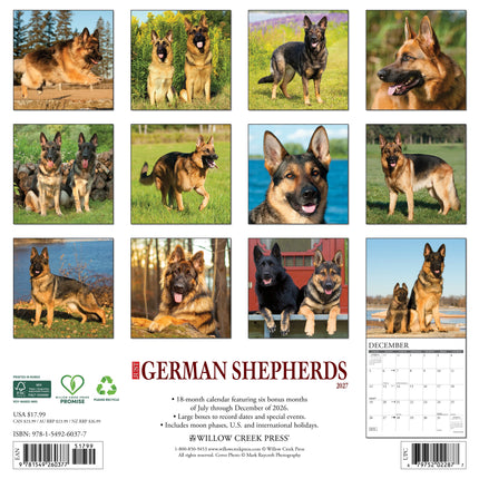 Willow Creek Duitse Herder Kalender 2026