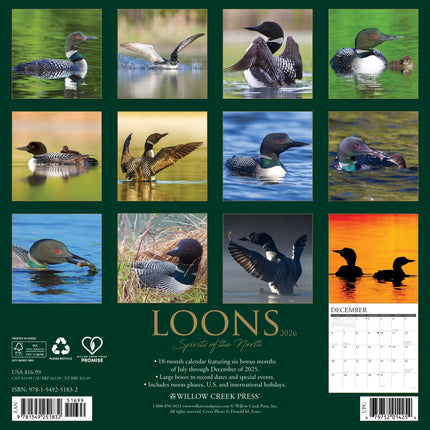 Willow Creek Eenden Kalender 2026