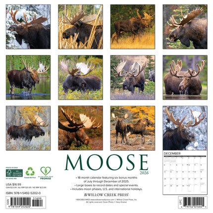 Willow Creek Eland Kalender 2026