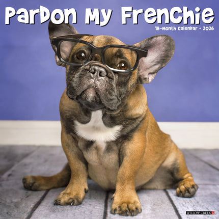 Willow Creek Franse Bulldog Kalender 2026
