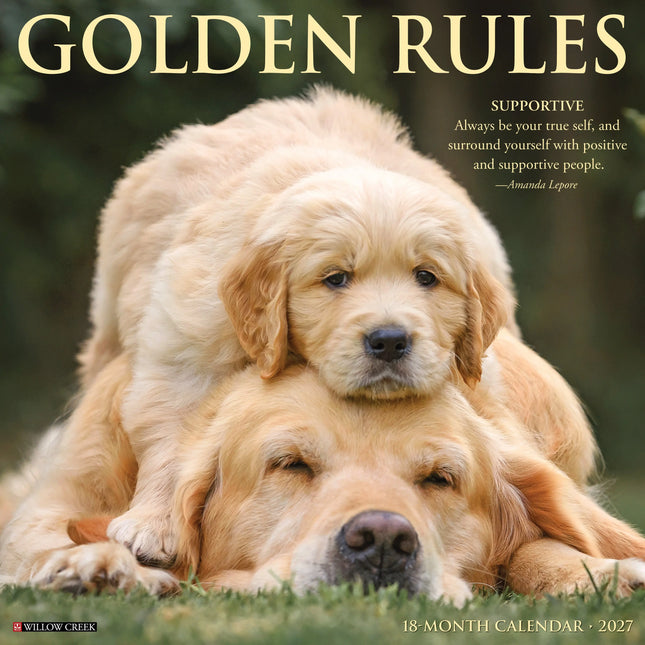 Willow Creek Golden Rules Kalender 2026