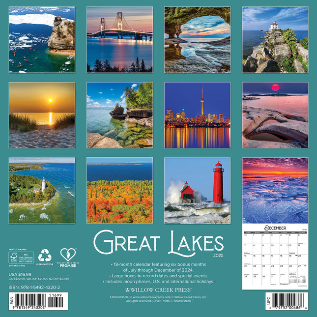 Willow Creek Grote Meren Kalender 2025