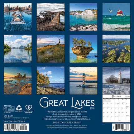 Willow Creek Grote Meren Kalender 2026