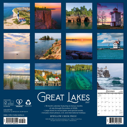 Willow Creek Grote Meren Kalender 2027