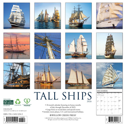 Willow Creek Grote Schepen Kalender 2026