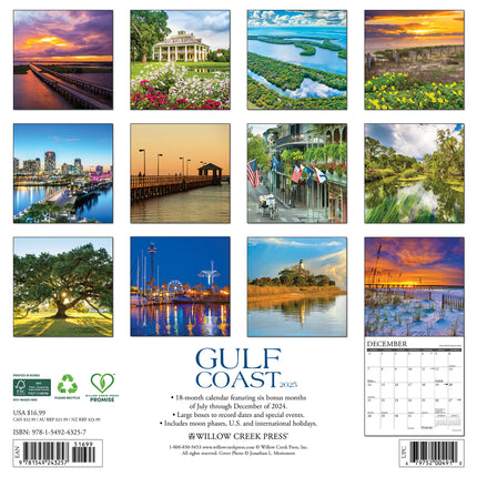 Willow Creek Gulf Coast Kalender 2025