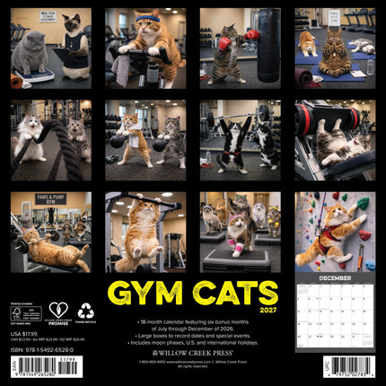 Willow Creek Gym Cats Kalender 2027