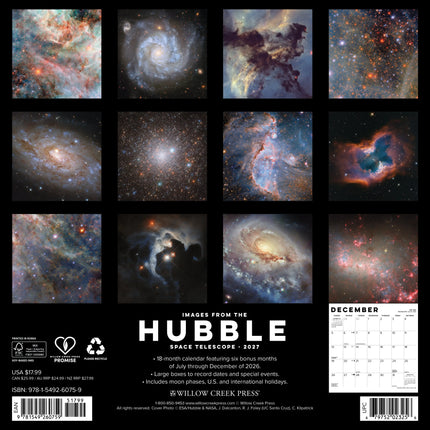 Willow Creek Hubble Telescoop Beelden Kalender 2027
