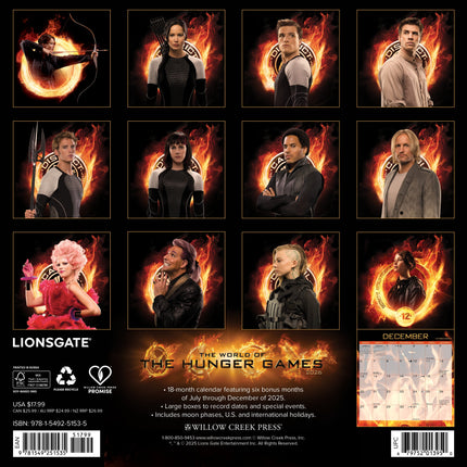 Willow Creek Hunger Games Kalender 2026
