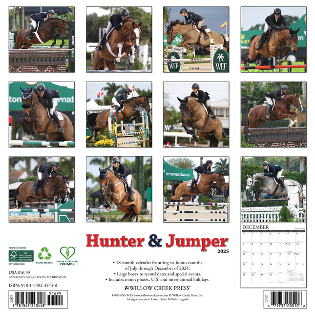 Willow Creek Hunter and Jumper Kalender 2025