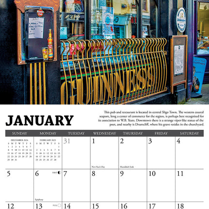Willow Creek Irish Pubs Kalender 2025