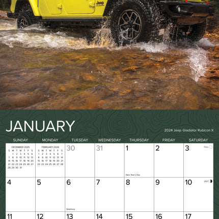 Willow Creek Jeep Kalender 2026