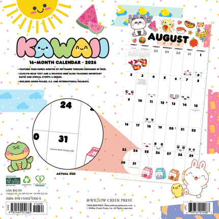 Willow Creek Kawaii Kalender 2026