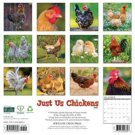 Willow Creek Kippen Kalender 2027
