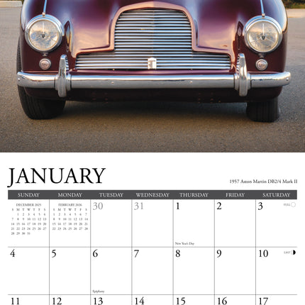 Willow Creek Klassieke auto's Kalender 2027