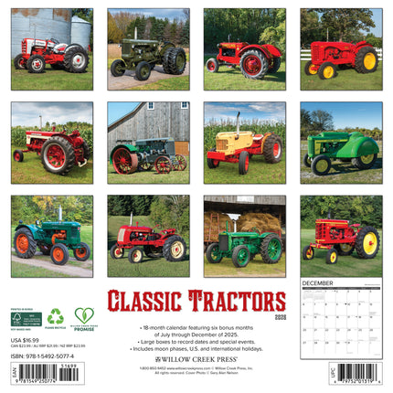 Willow Creek Klassieke Tractoren Kalender 2026
