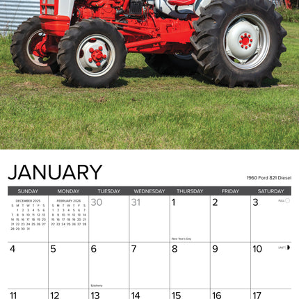 Willow Creek Klassieke Tractoren Kalender 2026