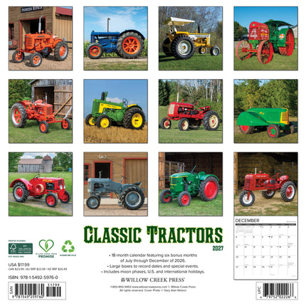 Willow Creek Klassieke Tractoren Kalender 2027